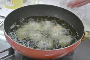 サバの竜田揚げ
